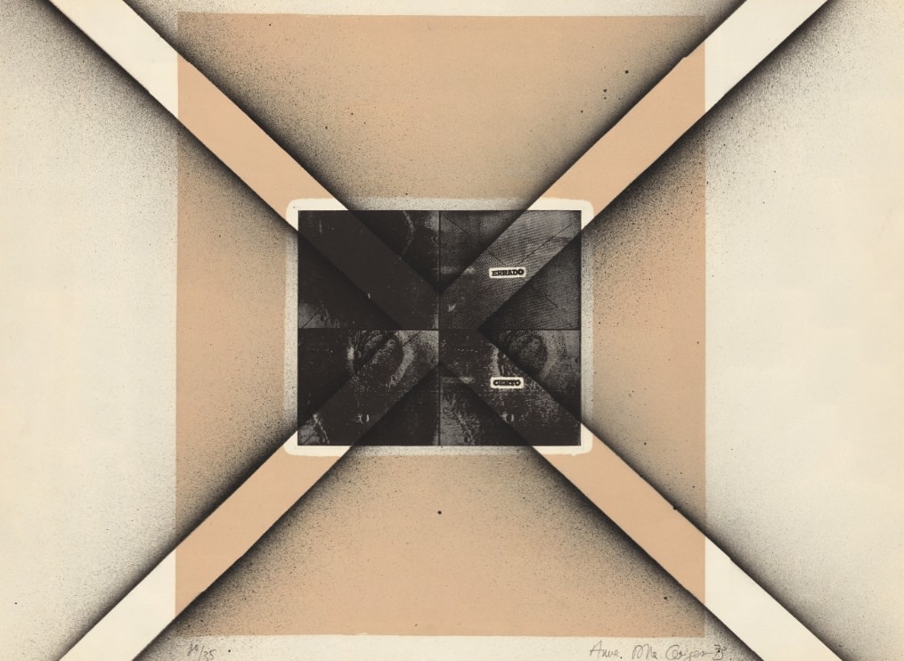 Неправильно-правильно, Анна Белла Гейгер, 1973 - Коллекция MNBA. Фото: Раскрытие.