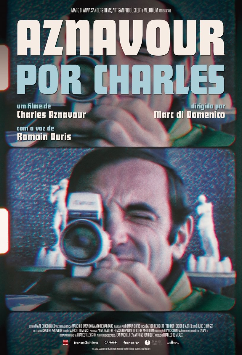 Documentário “Aznavour Por Charles”, pôster. Divulgação.