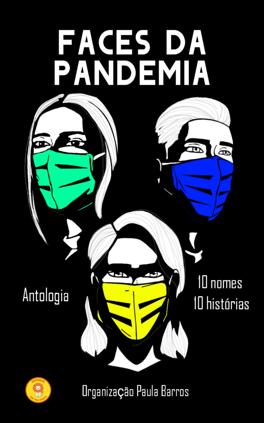 Faces da Pandemia, capa. Divulgação.