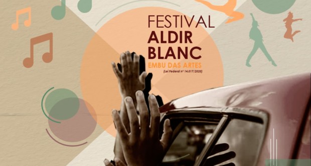 Aldir Blanc Festival, banner. Disclosure.