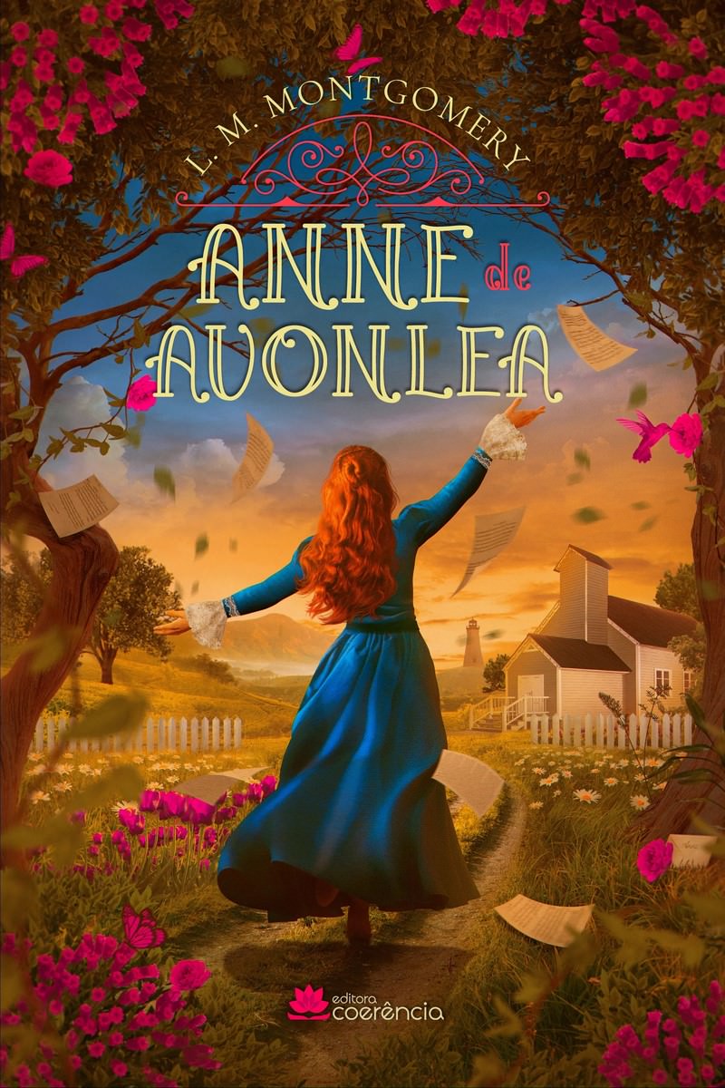 Anne de Avonlea (Livro 2) de L. M. Montgomery, cubierta. Divulgación.
