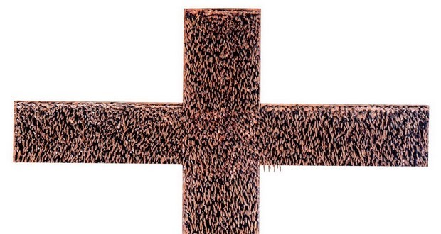 Autor: Ana Paula Almeida. Año: 2018. Técnica: Pegar palos de madera sin madera. Dimensiones: 81 x 63 cm. Destacado. Fotos: Divulgación.