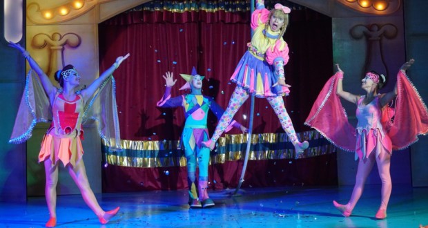 Espetáculo Circo dos Sonhos no Mundo da Fantasia. Foto: Rodrigo Frota.