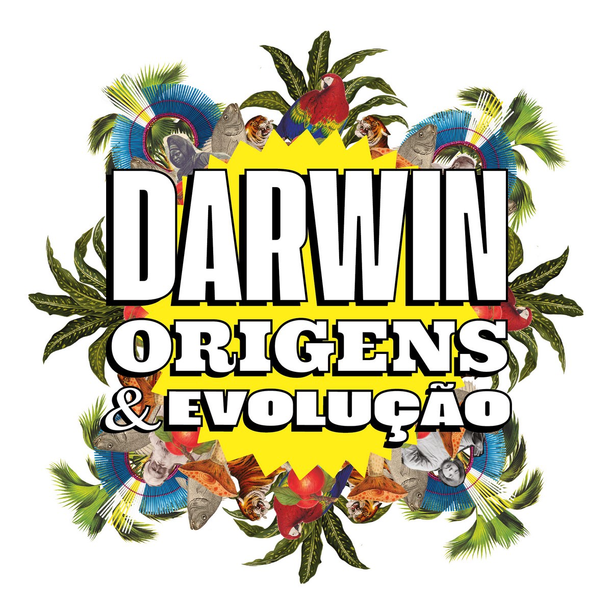 Exposição "Darwin – Origens & Evolução", logo. Divulgação.
