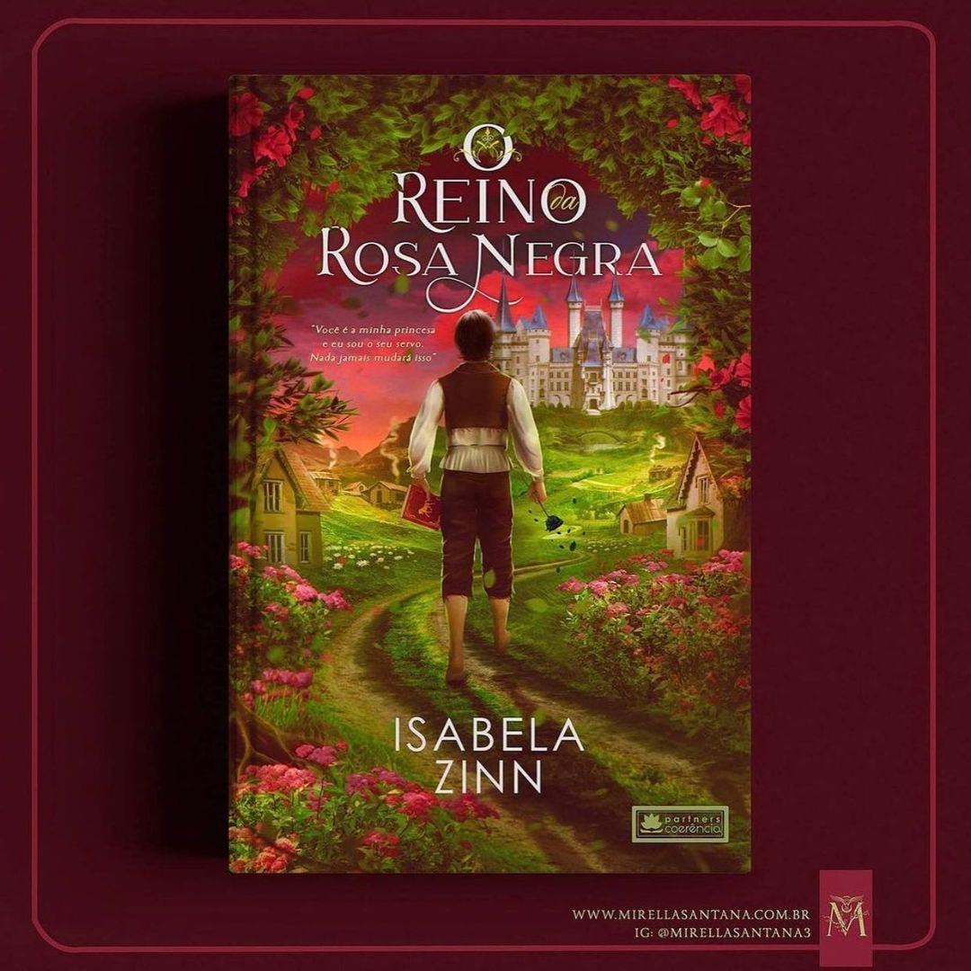 Buch "Das Königreich der schwarzen Rose"" de Isabela Zinn. Bekanntgabe.