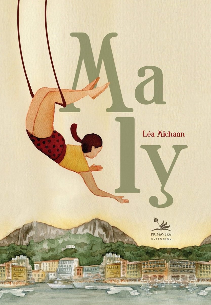 Livro "Maly" by Léa Michaan, cover. Disclosure.
