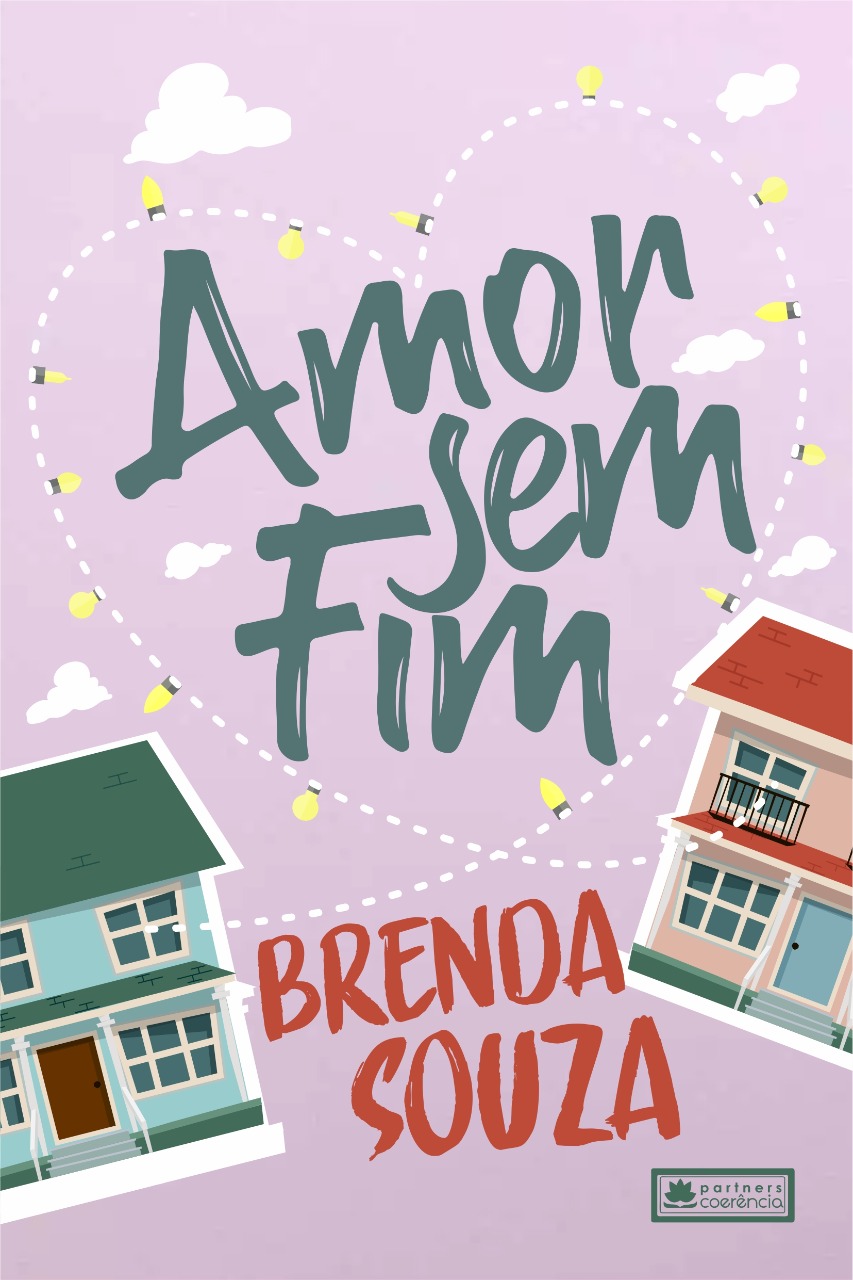 Livro "Amor sem fim" de Brenda Souza, capa. Foto: Divulgação.