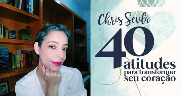 Livre "40 attitudes pour transformer votre cœur" le Chris Sevla, couverture - en vedette. Divulgation.