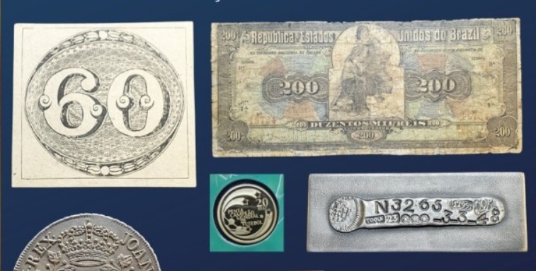 Flávia Cardoso Soares Auctions: 23º Ventes de numismatique et philatélie - Enchères philatéliques en ligne, en vedette. Divulgation.