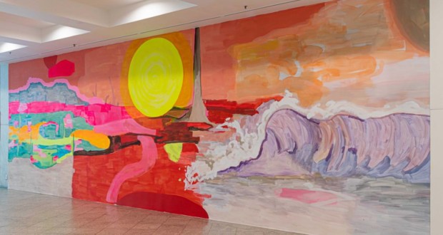 Gabriela Machado, Mur d'art. Photos: Divulgation.
