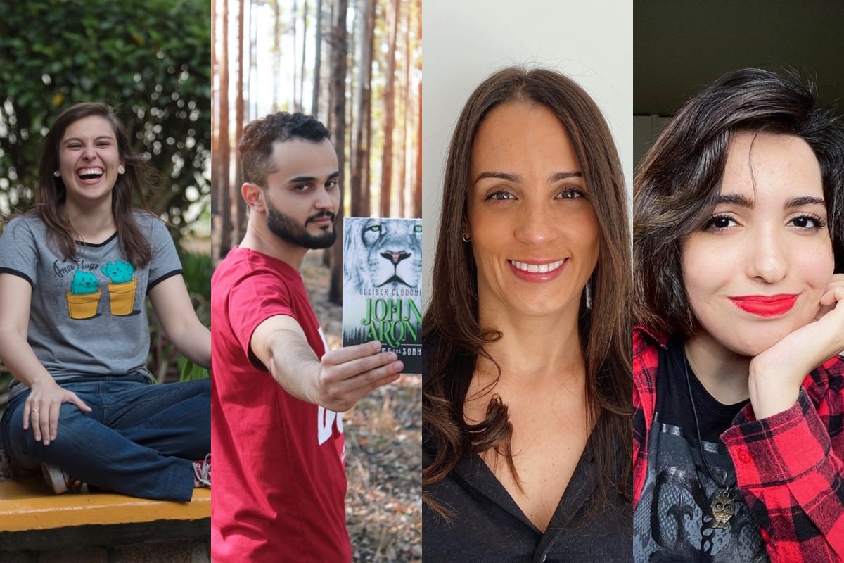 Rachel Fernandes, Gleiber Clodomiro, Vanessa Guimarães et Isabela Zinn. Divulgation.