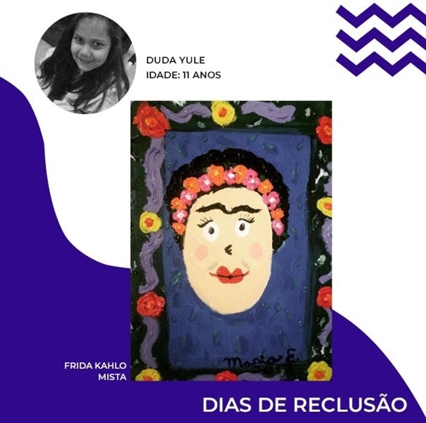 ПРОЕКТ DIAS DE RECLUSÃO - Коллекция искусств и антология проекта Dias de Reclusão, Дуда Юл. Раскрытие.
