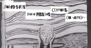 "Contos para Corações Partidos e Almas Melancólicas" do escritor Camilo Alves Nascimento com a arte de Nádia Dalla Vecchia, destaque. Foto: Divulgação.