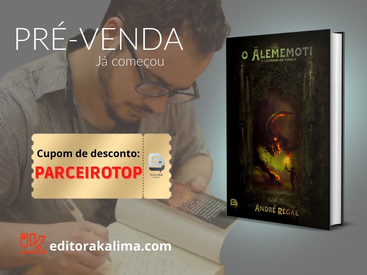 Editora Kalima publica “O Älememoti”, de André Regal. Divulgação.