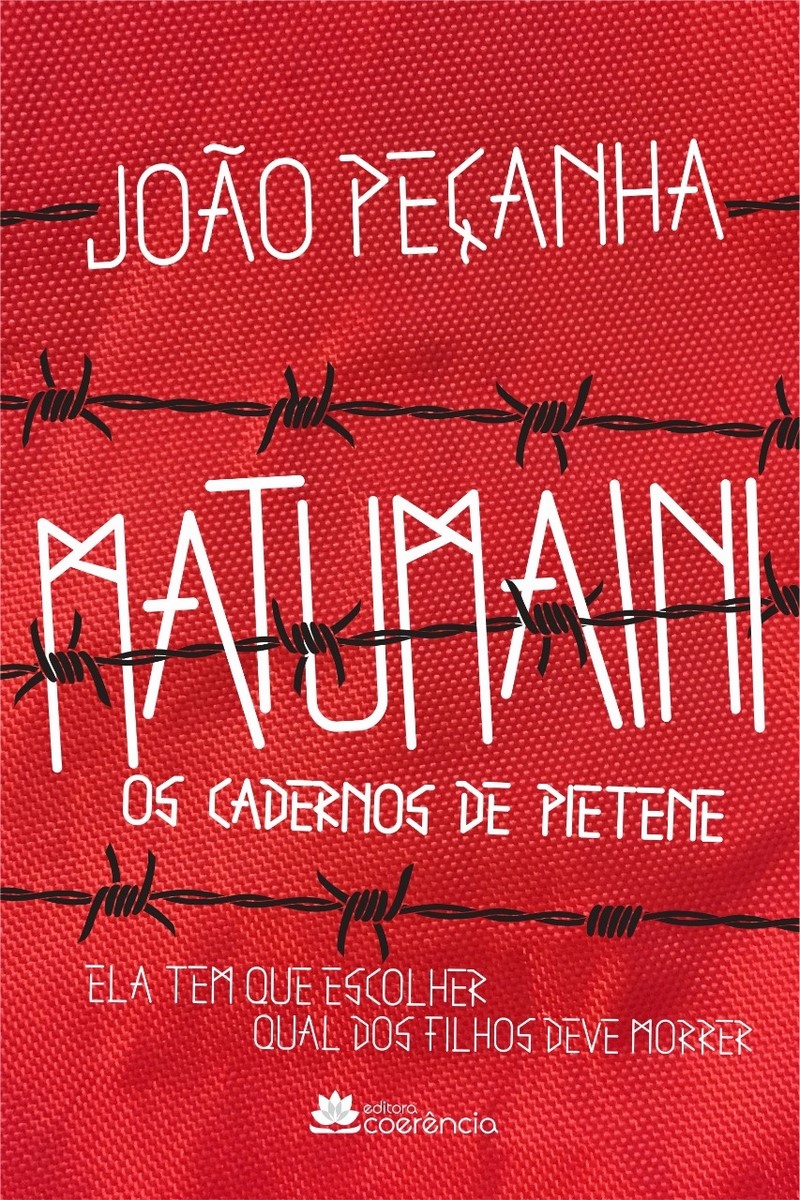 Matumaini – Os cadernos de Pietene, de João Peçanha, capa. Divulgação.