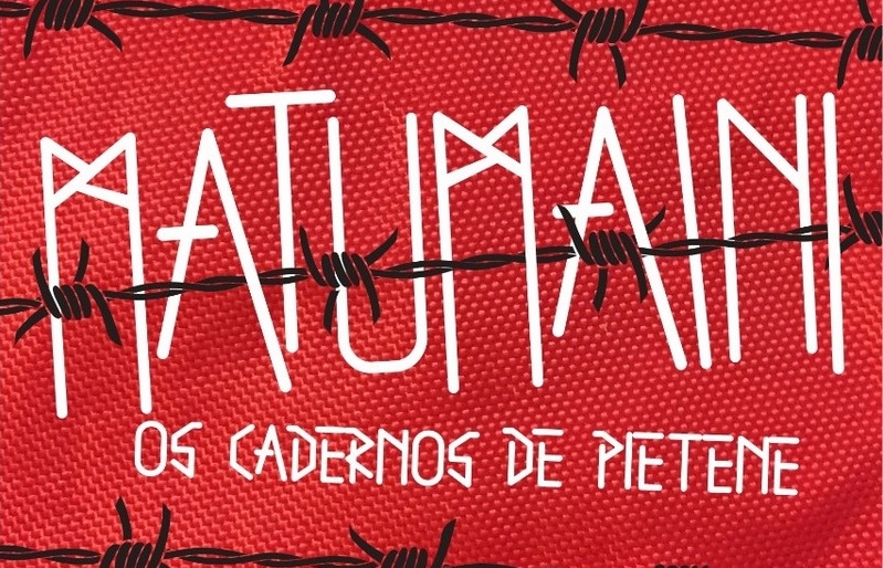 Matumaini - I quaderni di Pietene, di João Peçanha, copertura - in primo piano. Rivelazione.
