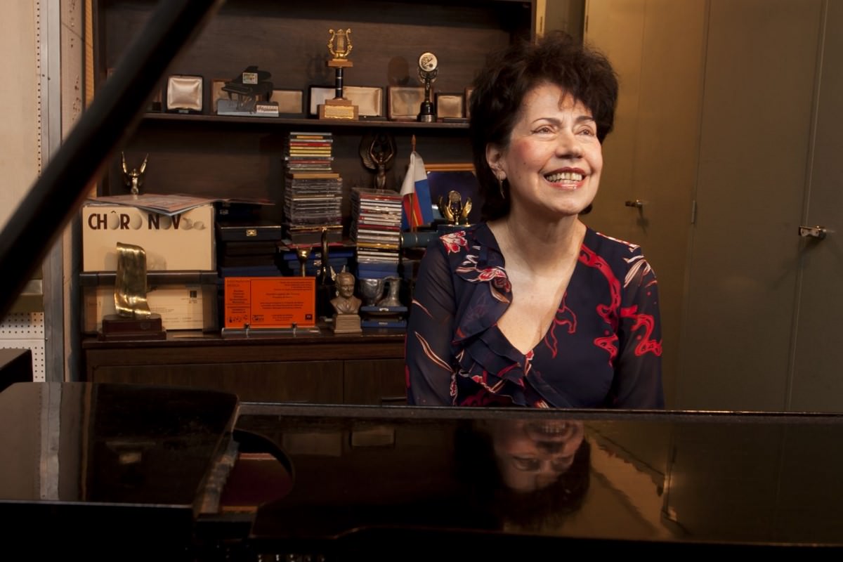 Eudóxia de Barros, a grande dama do piano brasileiro. Foto: Regina de Jesus.