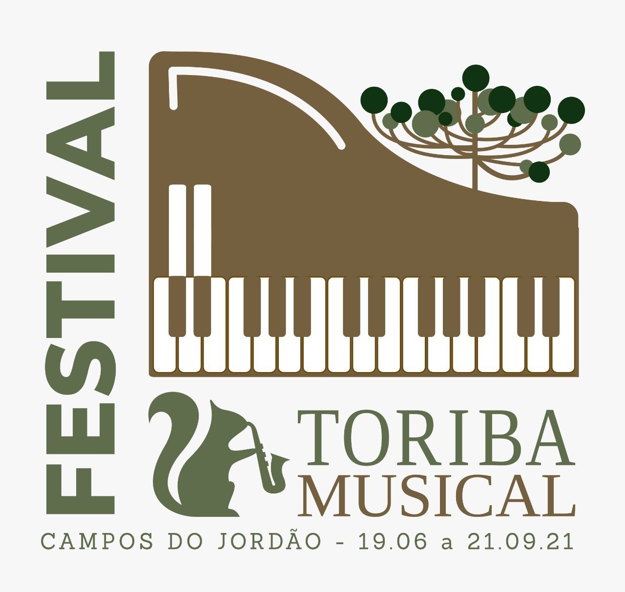 Festival Toriba Musical 2021, logo. Divulgação.