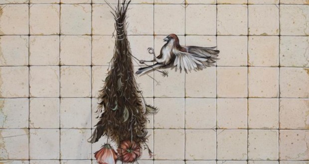 MAS / SP, Exhibition &quot;Hope&quot;, Andrei Rossi, bird body, featured. Photo: Disclosure.