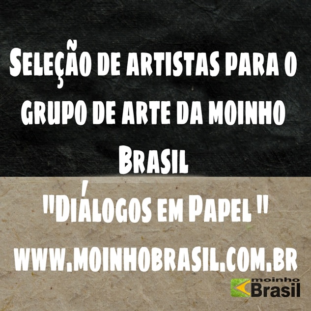 Diálogos em Papel, Moinho Brasil, seleção de artistas. Divulgação.