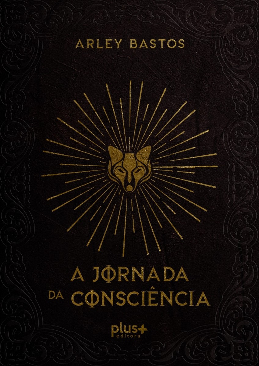 Libro & quot; El viaje de la conciencia" por Arley Bastos, cubierta. Divulgación.