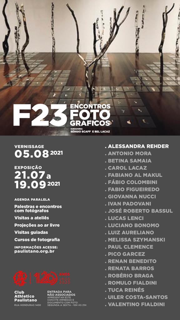 F23- Фотографические встречи, приглашение. Раскрытие.
