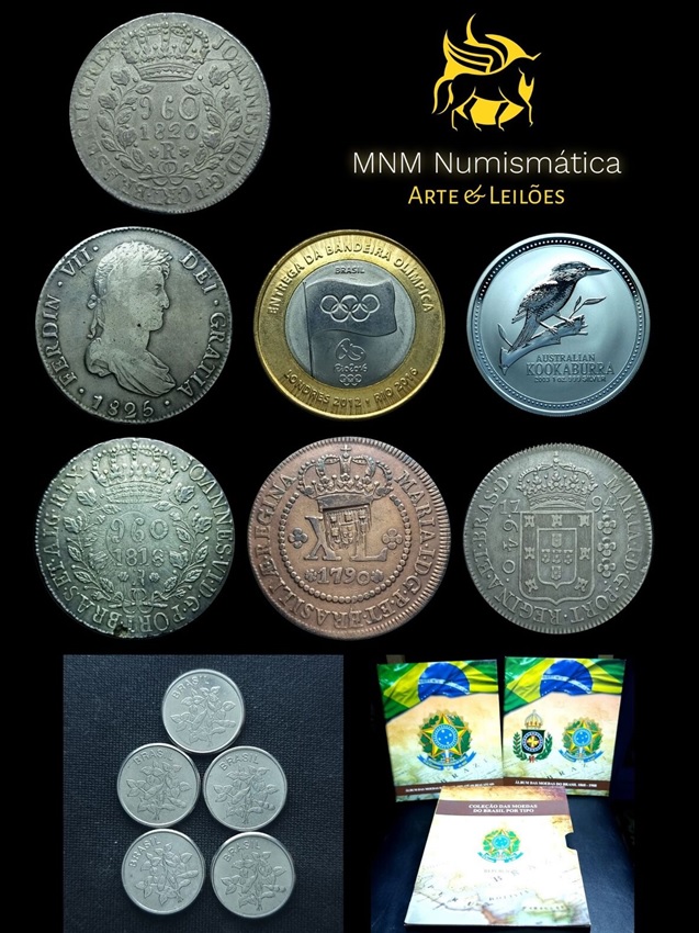 Flávia Cardoso Soares Auktionen: 16º Auktion MNM Numismatik. Bekanntgabe.