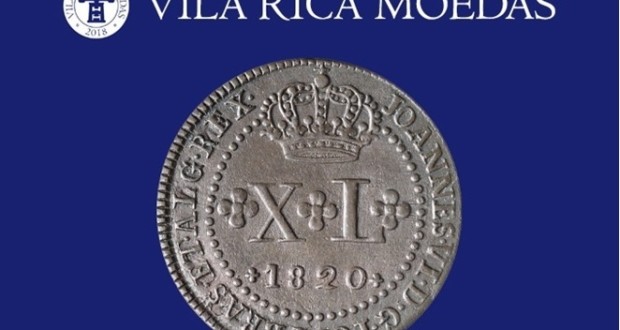 Аукционы Flávia Cardoso Soares: 5º Специальный аукцион - монеты Vila Rica, Рекомендуемые. Раскрытие.