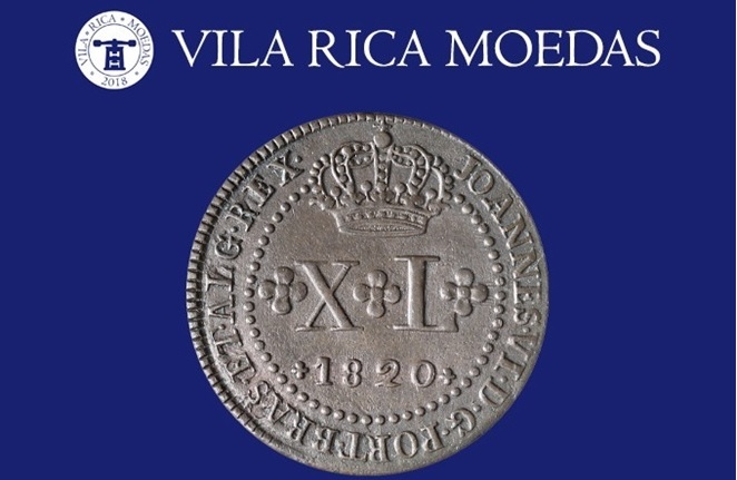 フラビアカルドソソアレスオークション: 5º特別オークション– Vila Rica Coins, 特集. ディスクロージャー.