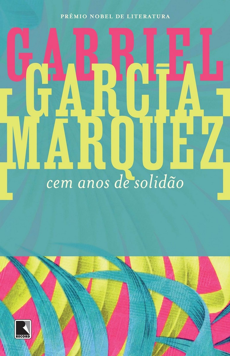 Buch "Hundert Jahre Einsamkeit"" von Gabriel García Márquez, Abdeckung. Bekanntgabe.