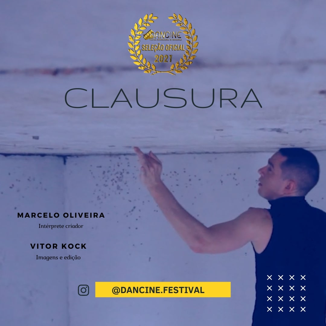 Vidéo de danse Capixaba « Clausura » de Marcelo Oliveira. Photos: Vitor Kock.
