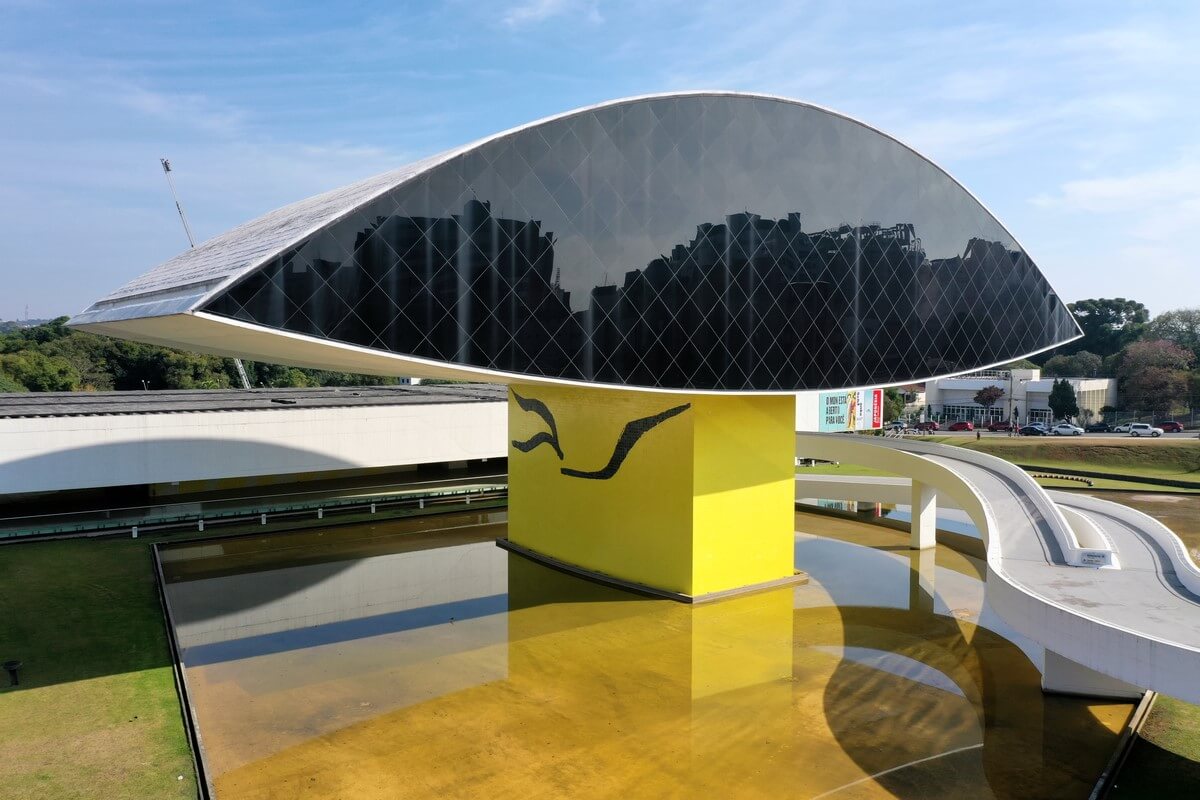 MON - Oscar Niemeyer Museum. Photo: Alessandro Vieira - AEN.