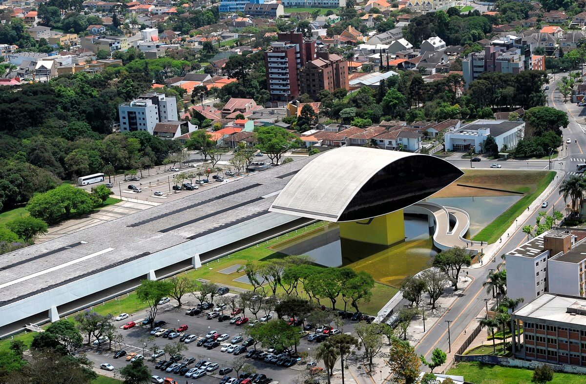 MON - Museu Oscar Niemeyer. Foto: Joel Rocha.