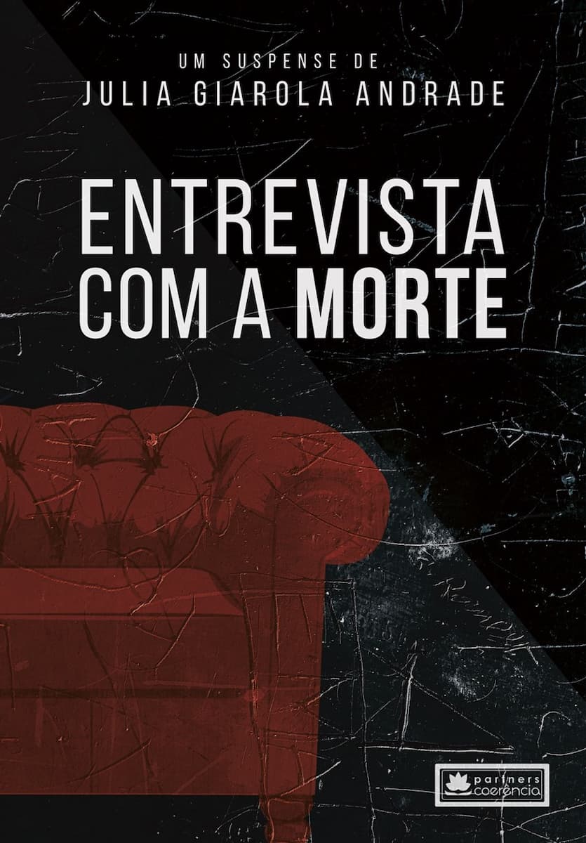 Livro "Entrevista com a Morte" de Julia Giarola Andrade, capa. Divulgação.