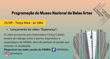 MNBA na 15a Primavera de Museus, flyer - destaque. Divulgação.