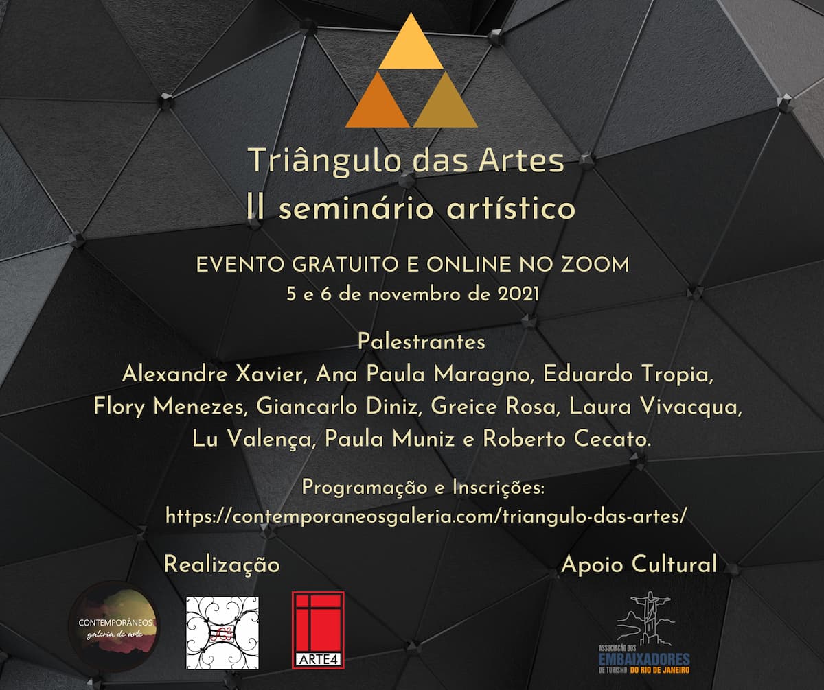 II Seminário Artístico do Triângulo das Artes. Divulgação.