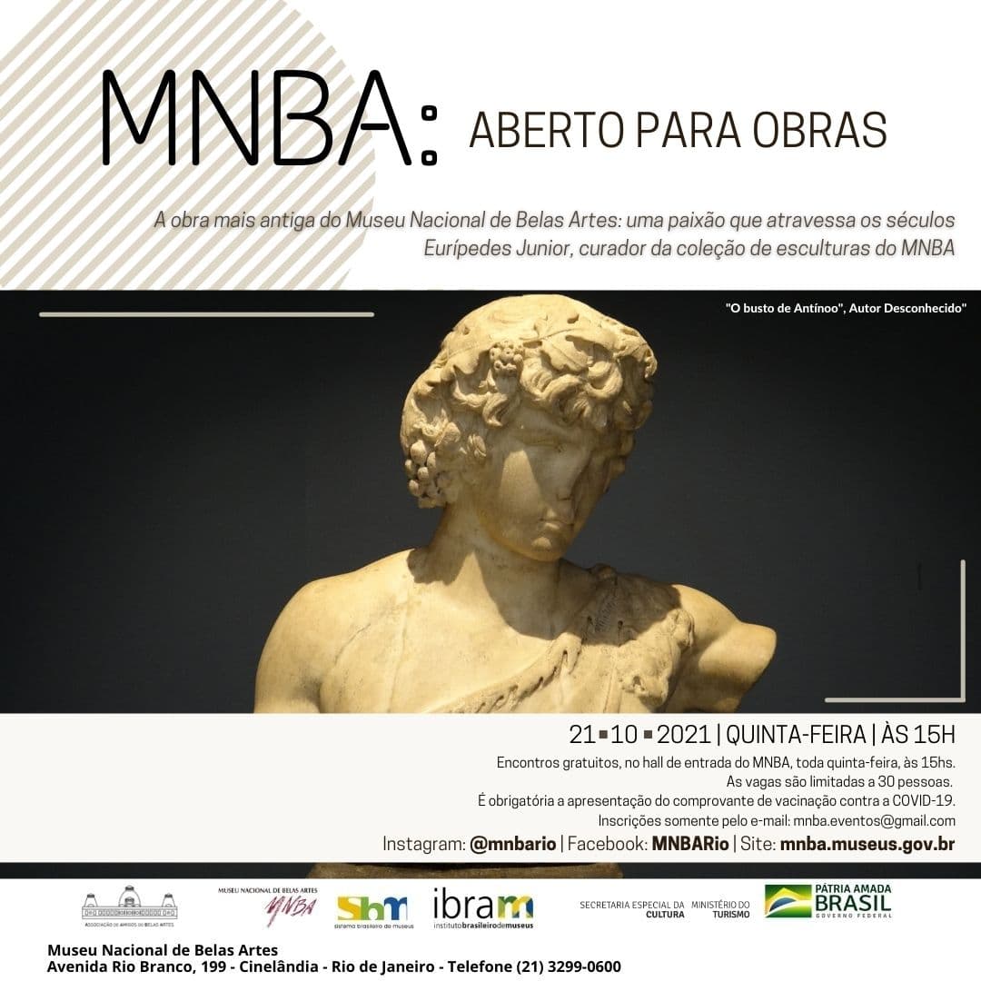 פרויקט "MNBA: פתוח לעבודות | אנטינו, עבודה + ישן מאוסף המוזיאון ”, עלון. גילוי.