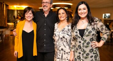 Natalia Lage, Carlos Leal, Cristina Pinho e Cacau Dias. Foto: Alex Ramos.