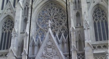 Fico. 4 - Chiesa di San Patrizio, Nova York - in primo piano. Foto Rosangela Vig.