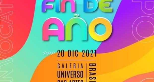 Universo de las Artes - Mostra FIN DE AÑO, flyer, destaque. Divulgação.