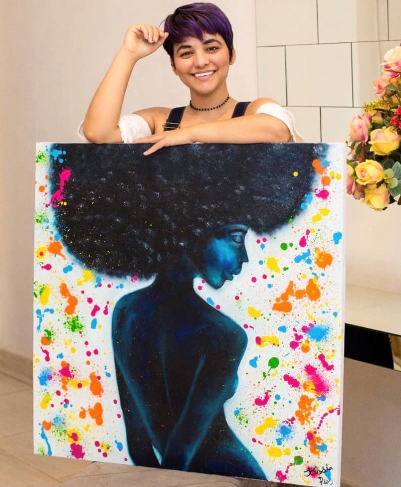 Тасия Рейс - пластическая художница.
