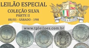 Flávia Cardoso Soares Auctions: Special Numismatics Auction – Silva Collection – Part II, featured. Disclosure.