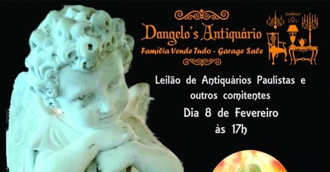 フラビアカルドソソアレスオークション: Leilão de Antiquários Paulistas D'Angelos Antiquário, 特集. ディスクロージャー.