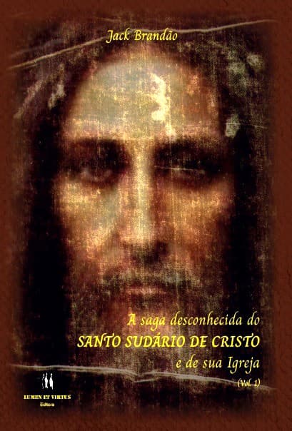 Livro "A saga desconhecida do SUDÁRIO DE CRISTO e de sua Igreja", Книга - Обложка. Раскрытие.