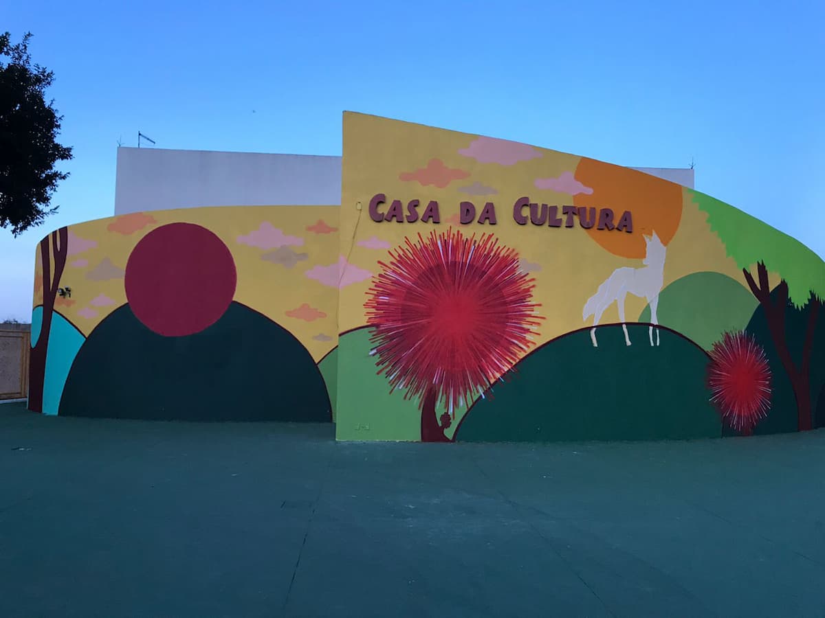 CasadeCulturadoGuaráのCaliandras. 写真: ガブリエラ・ムッティ.
