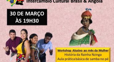 O coletivo Kizomba Yetu irá realizar aulas de danças angolanas e brasileiras, destaque. Divulgação.