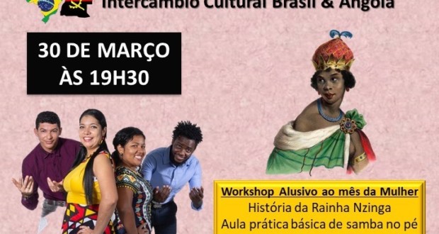 O coletivo Kizomba Yetu irá realizar aulas de danças angolanas e brasileiras, destaque. Divulgação.