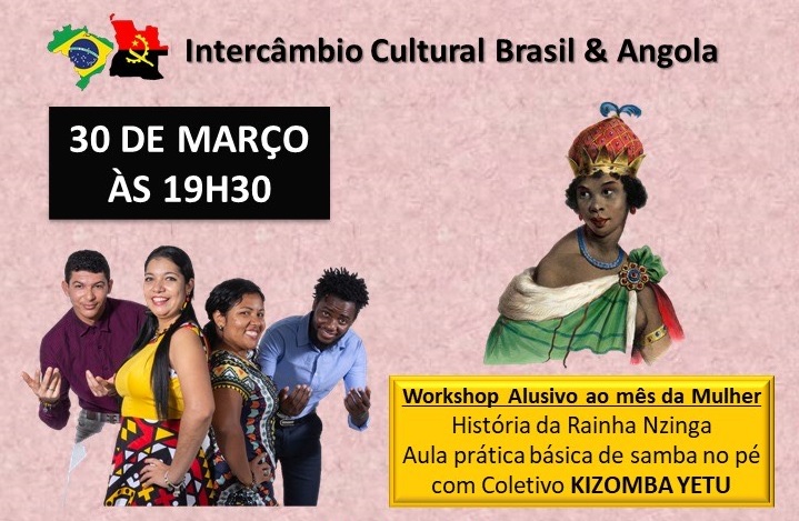 El colectivo Kizomba Yetu realizará clases de danza angoleña y brasileña, destacados. Divulgación.