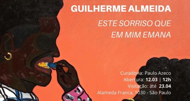 Verfasser: Guilherme Almeida. Titel: Bringen Sie Glanz. Jahr: 2021. Technik: Acrylfarbe auf Leinwand. Abmessungen: 70 x 80 cm. Einladung.