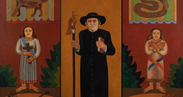 Gilvan female, On. Cicero Romao (– Aldemir Martins), 1974 - oil on chipboard. Federal University of Pernambuco Collection.